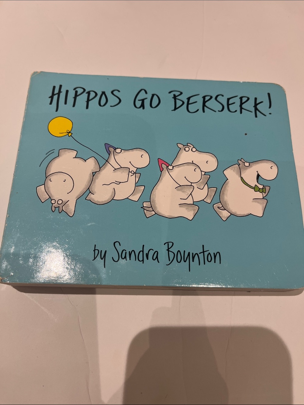 Hippos Go Berserk! - board book